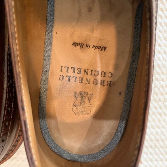 Brunello Cucinelli Mens' Derby Dress Shoes - Picture 3 of 7